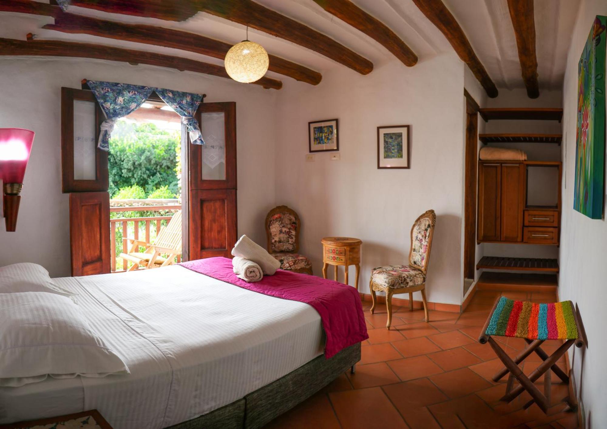 Hotel Casa El Mandarino By Mh Barichara Eksteriør bilde