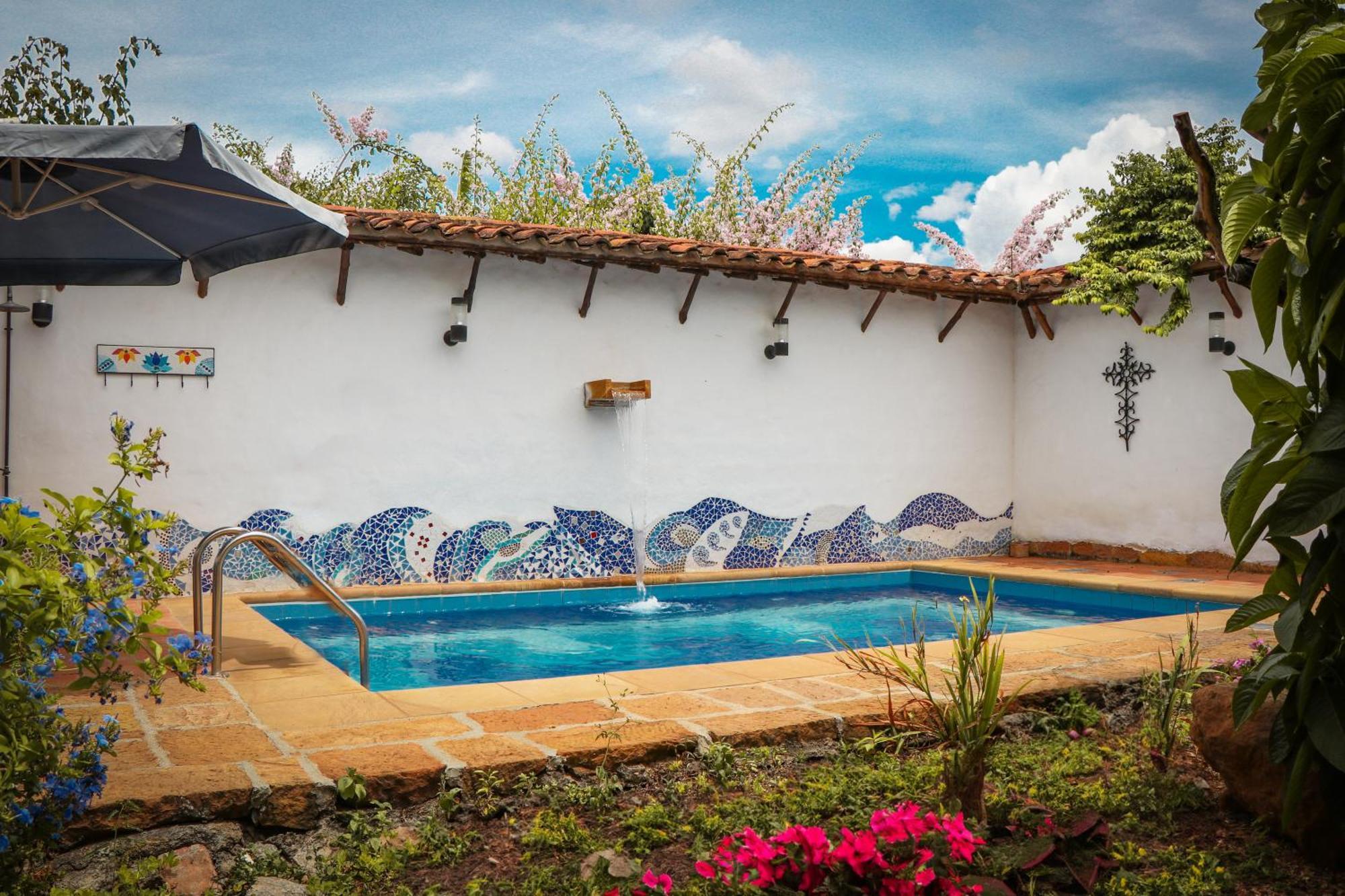 Hotel Casa El Mandarino By Mh Barichara Eksteriør bilde